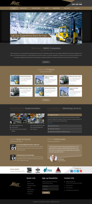 Web Design by Sbss for AuctionServices.com, Inc. | Design: #7172408