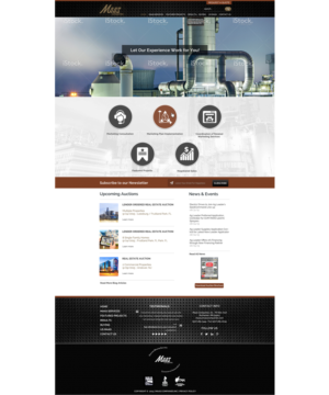 Web Design by shantanuc for AuctionServices.com, Inc. | Design #7174353