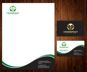 Design En-Tête par Shahin Hossen pour Crownsprout Productions | Design : #7187283