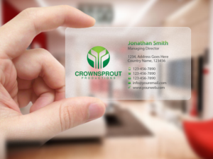 Letterhead Design by Creations Box 2015 for Crownsprout Productions | Design: #7163689