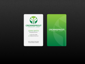 Letterhead Design by Creations Box 2015 for Crownsprout Productions | Design: #7163691