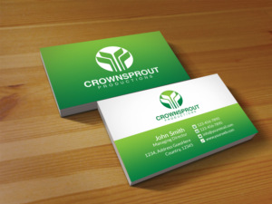 Letterhead Design by Creations Box 2015 for Crownsprout Productions | Design: #7163692