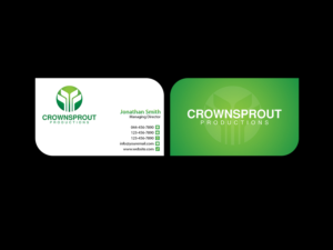 Letterhead Design by Creations Box 2015 for Crownsprout Productions | Design: #7163693