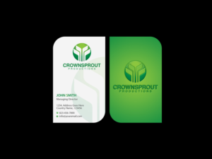 Letterhead Design by Creations Box 2015 for Crownsprout Productions | Design: #7163694