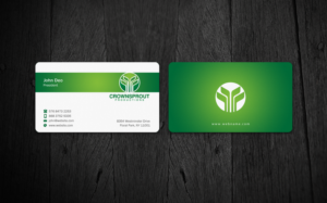 Letterhead Design by Brand aid for Crownsprout Productions | Design #7191955