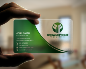 Letterhead Design by chandrayaan.creative for Crownsprout Productions | Design: #7192017