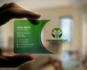Letterhead Design by chandrayaan.creative for Crownsprout Productions | Design: #7192019