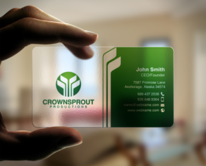 Letterhead Design by chandrayaan.creative for Crownsprout Productions | Design: #7192031