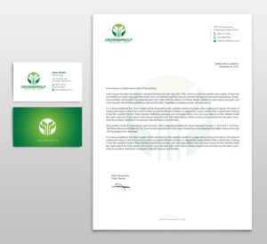 Letterhead Design by chandrayaan.creative for Crownsprout Productions | Design: #7195550