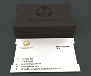 Letterhead Design by dezignlab2015 for Crownsprout Productions | Design: #7203825