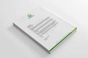 Letterhead Design by Sarah Mathews for Crownsprout Productions | Design: #7161375