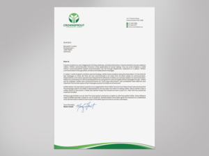 Letterhead Design by logodentity for Crownsprout Productions | Design: #7153638