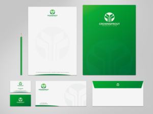 Letterhead Design by logodentity for Crownsprout Productions | Design: #7162473