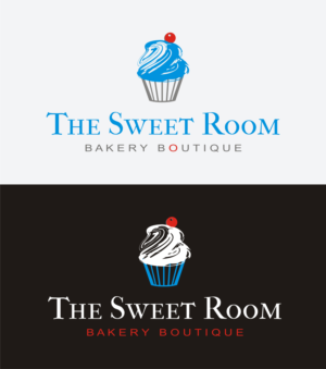 Logo Design by AntonAtanasov for The Sweet Room Bakery Boutique | Design: #7148167