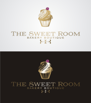 Logo Design by AntonAtanasov for The Sweet Room Bakery Boutique | Design: #7148168