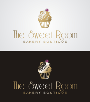 Logo Design by AntonAtanasov for The Sweet Room Bakery Boutique | Design: #7148169