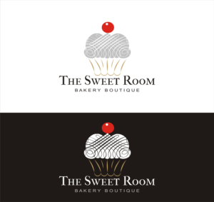 Logo Design by AntonAtanasov for The Sweet Room Bakery Boutique | Design: #7148210