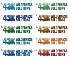 Logo Design by km for 43K Wilderness Solutions | Design: #7249208