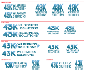 Logo Design by km for 43K Wilderness Solutions | Design: #7250606