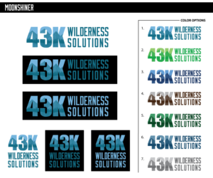 Logo Design by km for 43K Wilderness Solutions | Design: #7262064
