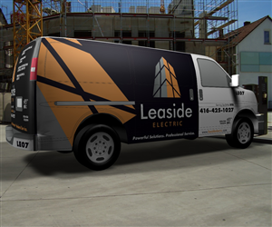 Truck Wrap/Graphics for Electrical Company | Advertisement Design by Cheeky Creative