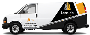 Truck Wrap/Graphics for Electrical Company | Advertisement Design by James Sylvester