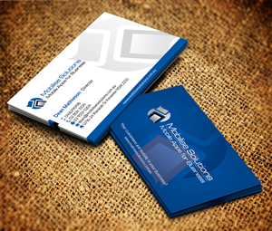 Design de Carte de Visite par Sarmishtha Chattopadhyay_loginchange pour Mobilise Solutions | Design : #1822985