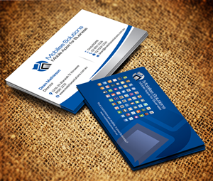 Design de Carte de Visite par Sarmishtha Chattopadhyay_loginchange pour Mobilise Solutions | Design : #1833531