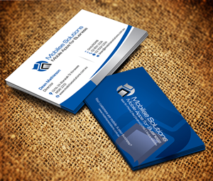 Design de Carte de Visite par Sarmishtha Chattopadhyay_loginchange pour Mobilise Solutions | Design : #1833872