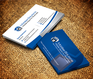Design de Carte de Visite par Sarmishtha Chattopadhyay_loginchange pour Mobilise Solutions | Design : #1834191