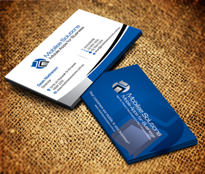 Design de Carte de Visite par Sarmishtha Chattopadhyay_loginchange pour Mobilise Solutions | Design : #1834248