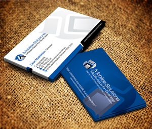 Design de Carte de Visite par Sarmishtha Chattopadhyay_loginchange pour Mobilise Solutions | Design : #1839428