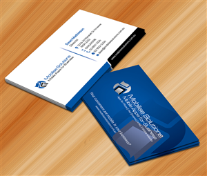 Design de Carte de Visite par Sarmishtha Chattopadhyay_loginchange pour Mobilise Solutions | Design : #1839551
