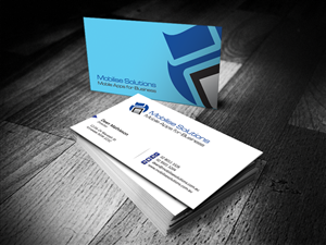 Design de Carte de Visite par Sarah Mathews pour Mobilise Solutions | Design : #1821165