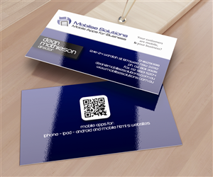 Visitenkarten-Design von JMFA für Mobilise Solutions | Design #1833125
