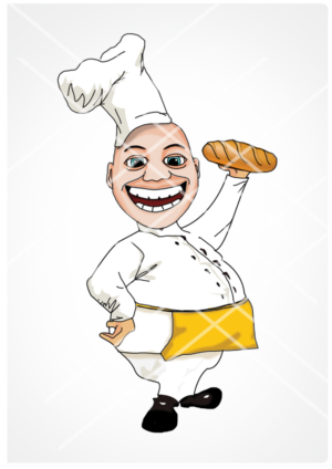 Illustration mascot for bakery | Mascot Design by Vicez
