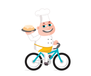 Illustration mascot for bakery | Mascot Design by rum