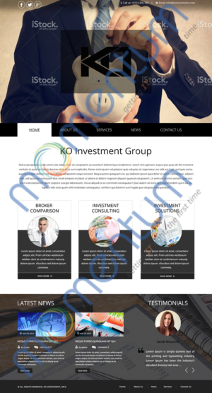 Web Design by Grewal for KO Design Build  | Design #7167247