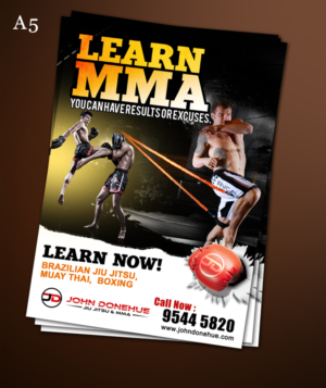 Flyer Design by MDesigns ™ for John Donehue Jiu Jitsu & MMA | Design: #7189143