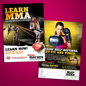 Flyer Design by MDesigns ™ for John Donehue Jiu Jitsu & MMA | Design: #7189826