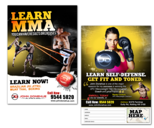 Flyer Design by MDesigns ™ for John Donehue Jiu Jitsu & MMA | Design: #7189855