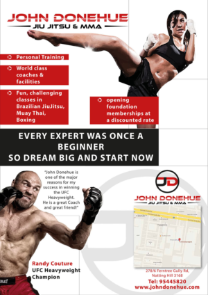Flyer Design by R. for John Donehue Jiu Jitsu & MMA | Design #7187855