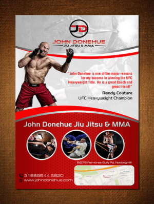 Flyer Design by debdesign for John Donehue Jiu Jitsu & MMA | Design: #7149018