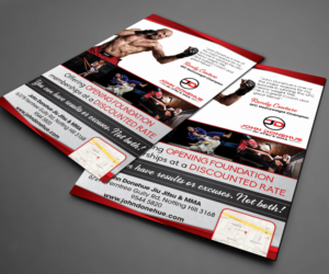 Flyer Design by Kimini for John Donehue Jiu Jitsu & MMA | Design: #7167717
