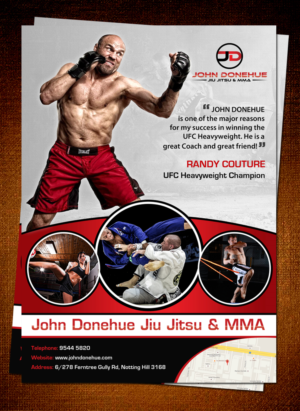 Flyer Design by creative.bugs for John Donehue Jiu Jitsu & MMA | Design: #7147101