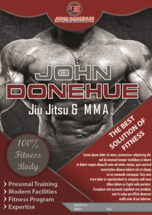 Flyer Design by BitsNDigits for John Donehue Jiu Jitsu & MMA | Design: #7151194