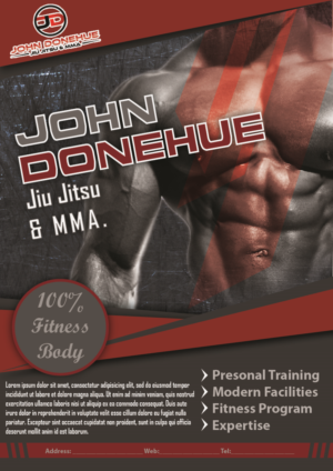 Flyer Design by BitsNDigits for John Donehue Jiu Jitsu & MMA | Design: #7151195
