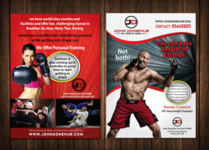 Exciting martial arts and fitness gym needs a cool flyer | Flyer Design by meet007