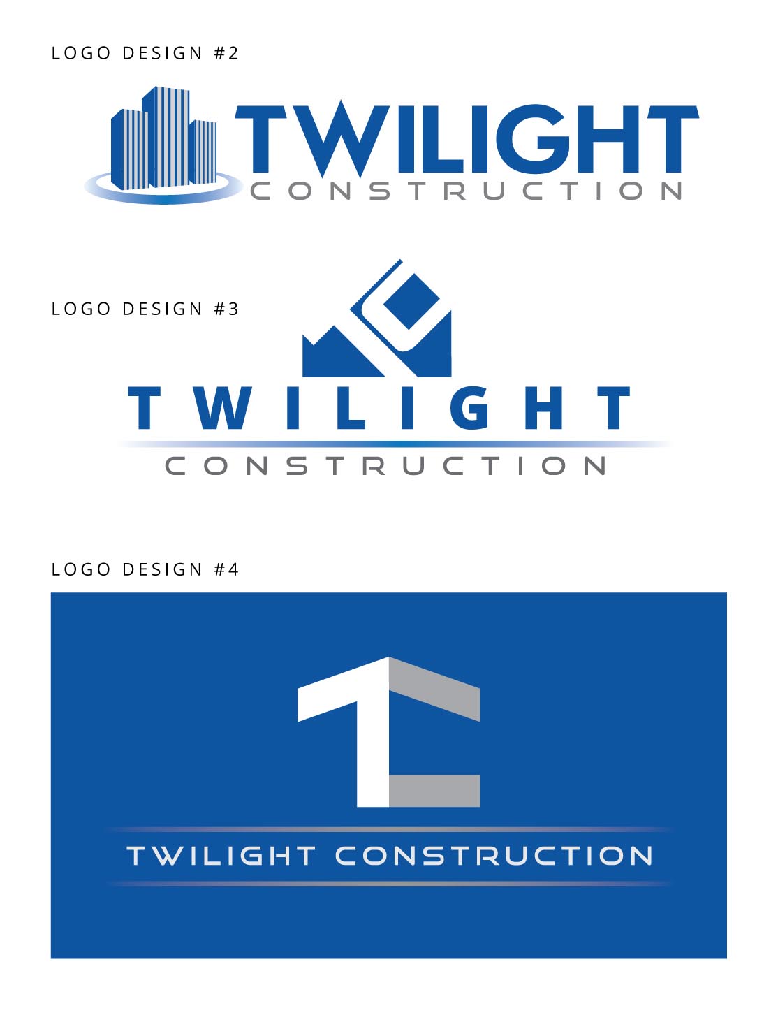Logo-Design von Junn für twilight construction | Design #1836766