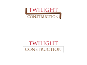 Logo Design by lesty for twilight construction | Design: #1818996
